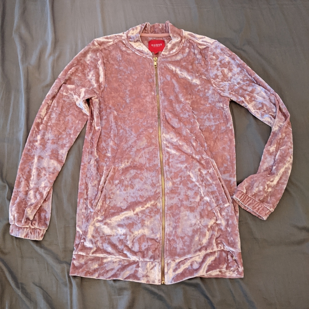 2/$25 Velour Guess sweater